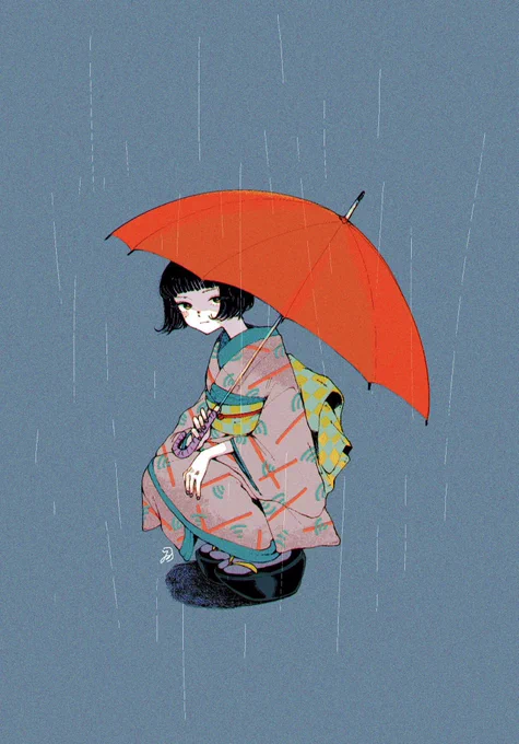 #絵柄が好みっていう人にフォローされたい 

自称🎌令和のネオ竹久夢二 
