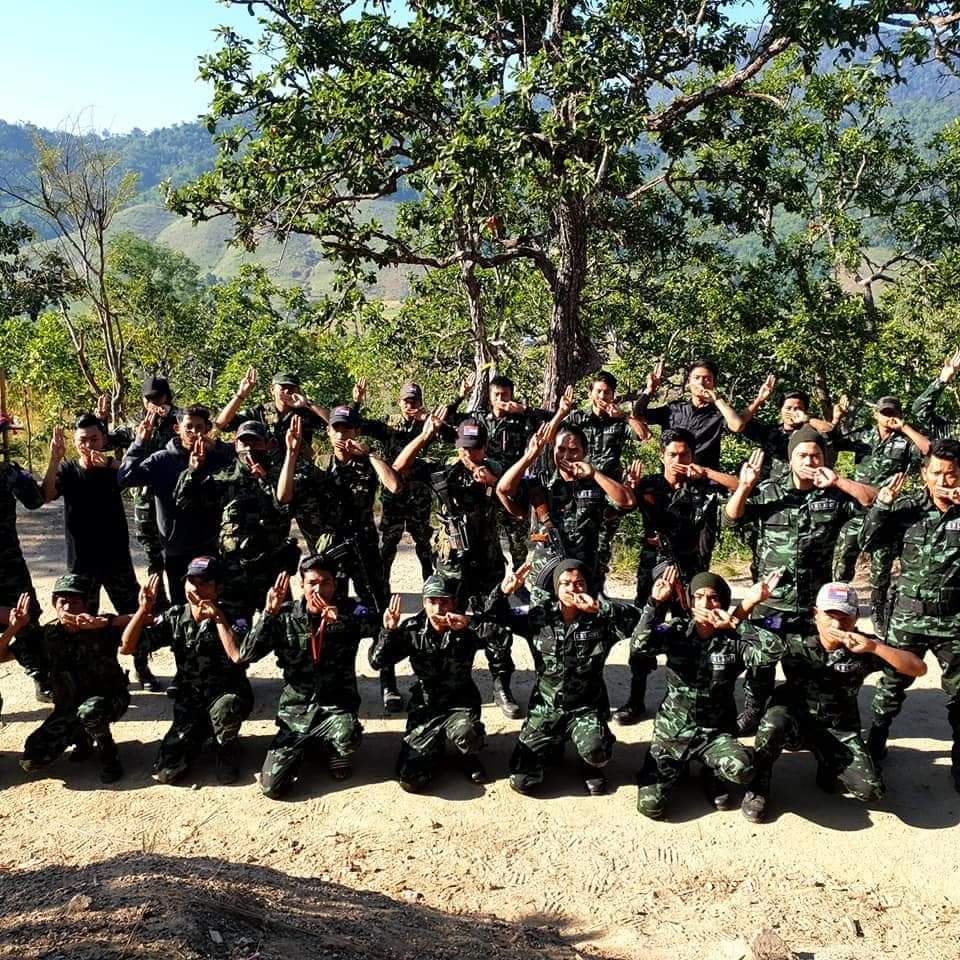 LeeDam_3's tweet photo. "Silence is not empty, it's full of answer"

A silent strike by revolutionary comrades somewhere in the jungle.
#SilentStrike
#OurCityOurRules
#Dec10Coup 
#WhatsHappeningInMyanmar https://t.co/ZFVDd1Qg8o