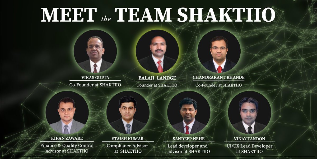 Please meet the experts team SHAKTIIO.📣