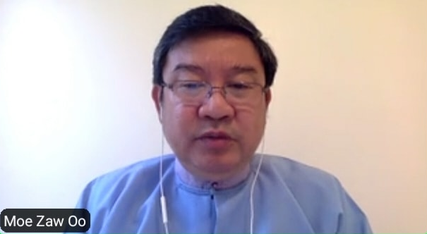 MizzimaNews's tweet photo. Mizzima Interview with #NUG Foreign Minister U Moe Zaw Oo | Mizzima #Myanmar News and Insight https://t.co/8wScWwzbM9 https://t.co/JiJveBVXB1