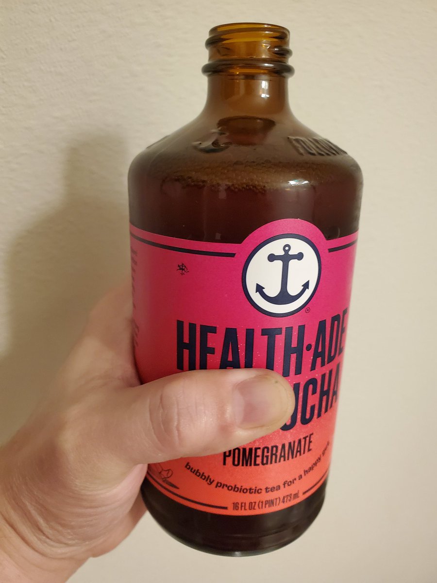 DiZTORDiD's tweet photo. UPDATE: Thanks to the wonderful customer service response from @DrinkHealthAde I was able to get the bottle open today. Running the bottle under warm water finally loosened the cap enough to get it open. #followyourgut ππ #kombucha #definitelyrecommend https://t.co/Ts9a33hWEG