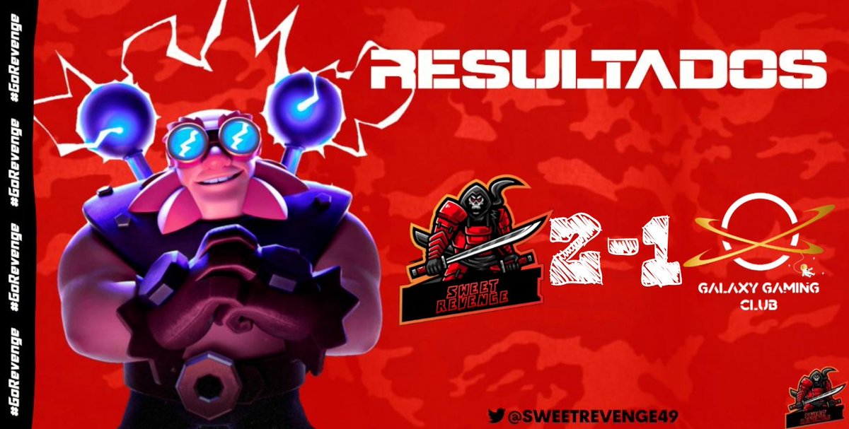 Sweet Revenge (@sweetrevenge49) on Twitter photo #ClashRoyale I Resultados π₯
Fue complicado las partidas pero pudimos remontar y su primer debut del nuevo que hizo la barrida. Buen trabajo equipo. β€πͺ
π|<a href="/demon_leagueGG/">Demon League</a>
π|<a href="/GalaxyGamingCGG/">Galaxy Gaming Club</a>
π
|<a href="/UrielMCR10/">UrielM</a> π§Ή
#PRIMEROSOYSWEET #GoReveng #ClashRoyale I Resultados π₯
Fue complicado las partidas pero pudimos remontar y su primer debut del nuevo que hizo la barrida. Buen trabajo equipo. β€πͺ
π|<a href="/demon_leagueGG/">Demon League</a>
π|<a href="/GalaxyGamingCGG/">Galaxy Gaming Club</a>
π
|<a href="/UrielMCR10/">UrielM</a> π§Ή
#PRIMEROSOYSWEET #GoReveng