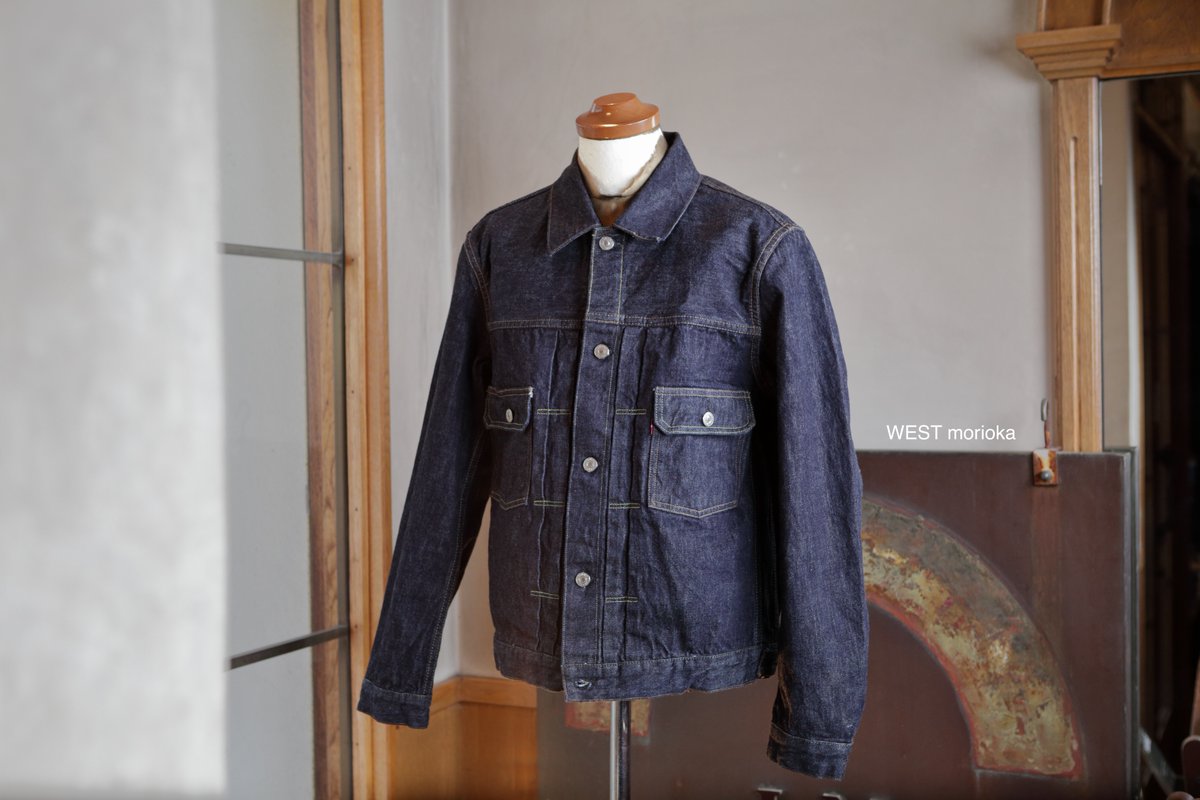 hidewestmorioka's tweet photo. 50's DENIM JKT
所謂、TYPE:2ndです
13.5ozのザラザラした点の縦落ちが特徴です
ディテールは後期型
こちらも非常にオススメです！
よろしくお願いいたします
#2nd #type2nd  #507xx  #Gジャン #west盛岡 https://t.co/aCOpIr5cR4