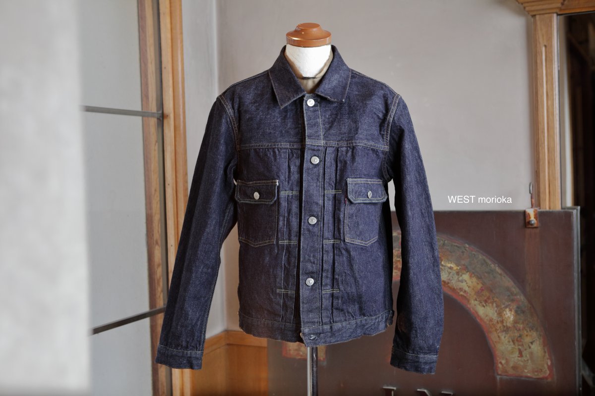 hidewestmorioka's tweet photo. 50's DENIM JKT
所謂、TYPE:2ndです
13.5ozのザラザラした点の縦落ちが特徴です
ディテールは後期型
こちらも非常にオススメです！
よろしくお願いいたします
#2nd #type2nd  #507xx  #Gジャン #west盛岡 https://t.co/aCOpIr5cR4