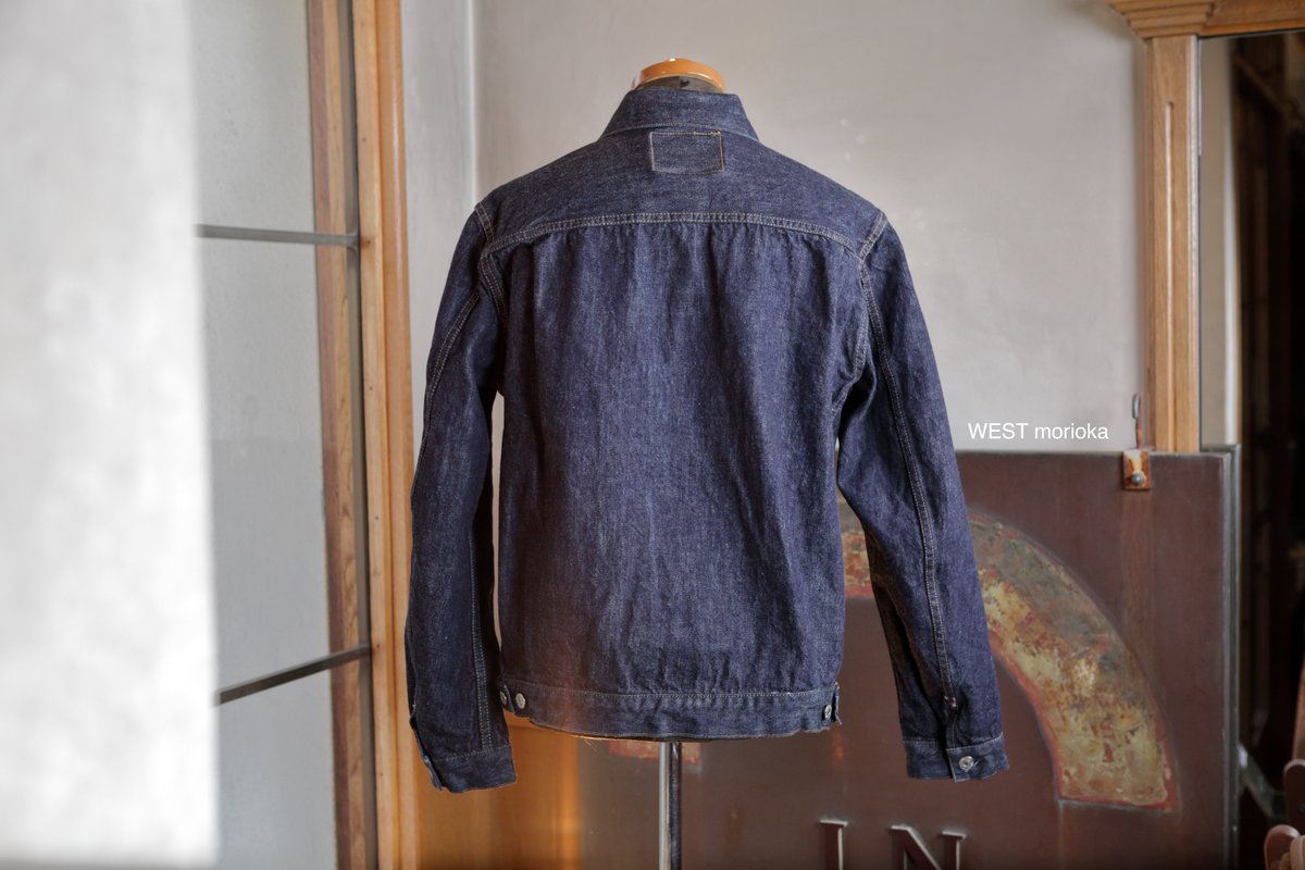 hidewestmorioka's tweet photo. 50's DENIM JKT
所謂、TYPE:2ndです
13.5ozのザラザラした点の縦落ちが特徴です
ディテールは後期型
こちらも非常にオススメです！
よろしくお願いいたします
#2nd #type2nd  #507xx  #Gジャン #west盛岡 https://t.co/aCOpIr5cR4
