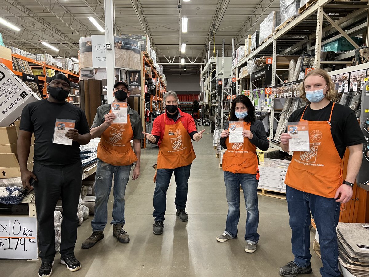 Giving some well deserved recognition for excellence to some of the Freight Team at 2770!! In a short span of a couple of weeks the Freight Team has made a BIG impact for the store! ⁦<a href="/JulieGiattino/">Julie Giattino</a>⁩ ⁦<a href="/brendan_m_burke/">Brendan Burke</a>⁩ ⁦<a href="/HomeDepot2770/">The Home Depot Jackson, MI #2770</a>⁩