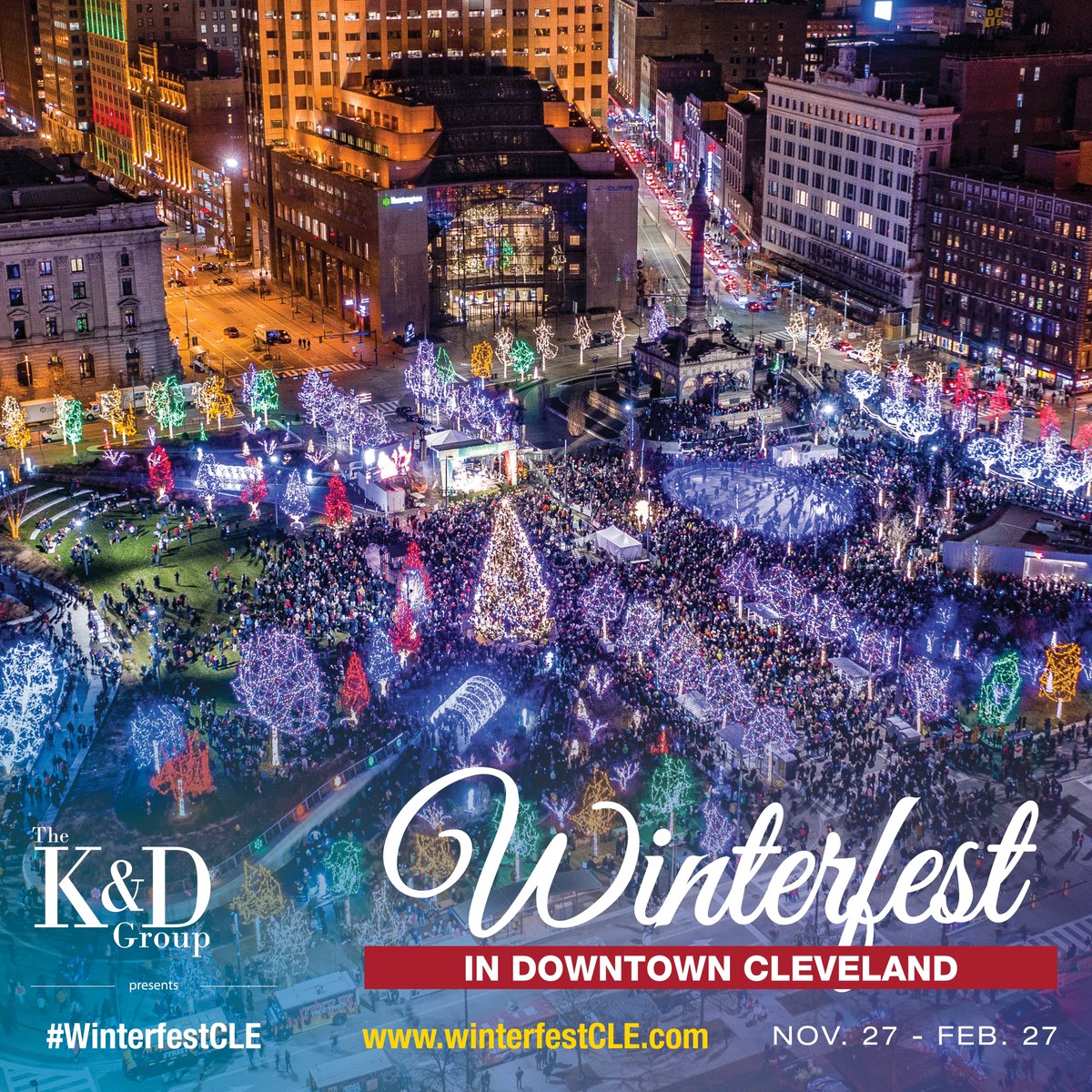 DowntownCLE's tweet photo. Experience everything that Downtown has to offer this holiday season as the #WinterfestCLE celebration continues through February 27.
Learn more at https://t.co/Pi6g9SYY8d https://t.co/QE9sMOUHc7