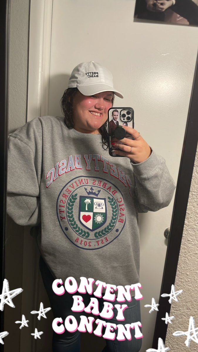 Shannon_alene's tweet photo. Y’all I just received my pretty basic merch and when I tell you I’m obsessed, I’M OBSESSED! It’s so cute, high quality, SO comfy and just what I needed!! @ALISHAMARIE & @missremiashten nailed it! Definitely worth the wait! #prettybasic #basicbabe 🤍✨🔥✨🤍 https://t.co/PVbw3RwP5I