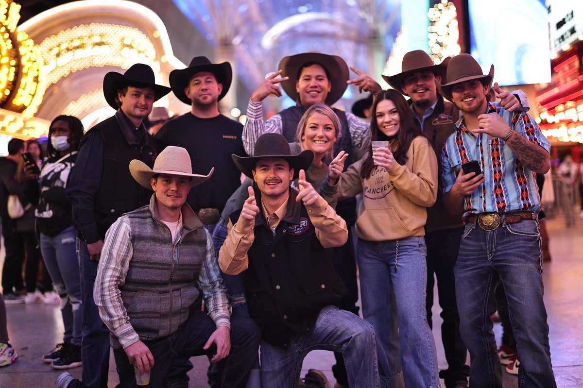 Western rodeos takes on Vegas, Idaho style🔥 #NFR #Vegas