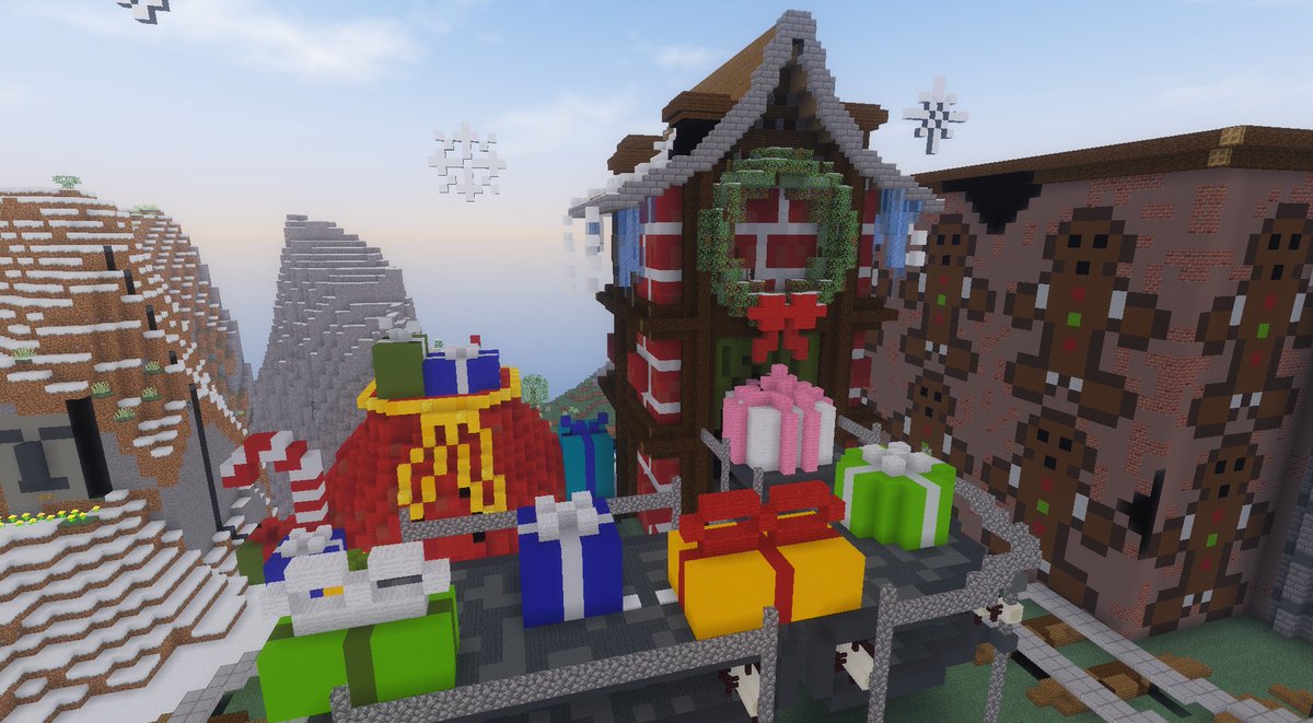MagnaRisa's tweet photo. Present building ends soon! Santa can't bring you gifts if you don't build your present!

IP: https://t.co/uqpOYbLx07
Version: 1.17 - 1.18
#Minecraft https://t.co/CGd1bno1VW
