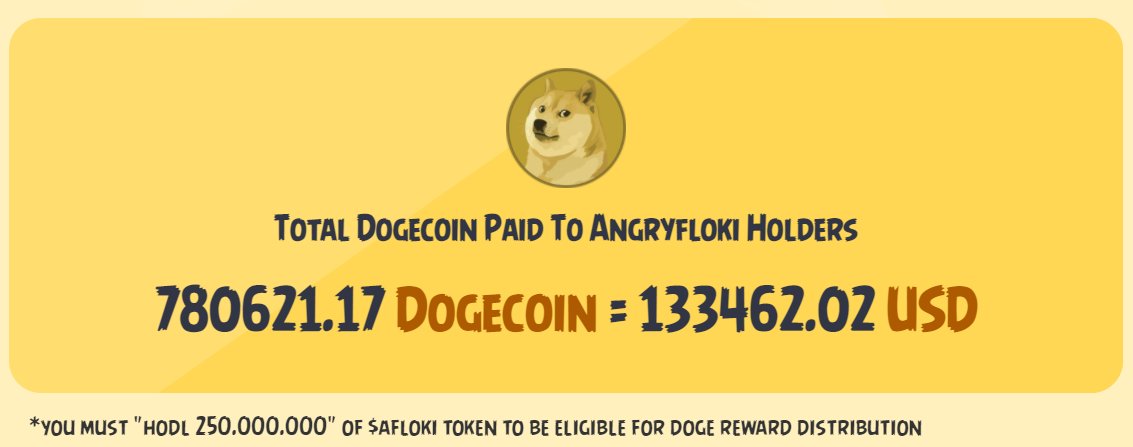 AngryFloki (@angryflokitoken) on Twitter photo 💰💰#AngryFloki: 780k DOGE paid out in a Week💰💰
🔥🔥#AFLOKI Hodlers earned a total of 780621.17 Dogecoin from the VAULT🔥🔥
We always DELIVER!!!!!!!🤩🤩
🪙AUTOPAID TWICE A DAY🪙
👉The mileage can be observed via the dashboard - angryflokidashboard.com
<a href="/BillyM2k/">Shibetoshi Nakamoto</a> #Dogecoin 💰💰#AngryFloki: 780k DOGE paid out in a Week💰💰
🔥🔥#AFLOKI Hodlers earned a total of 780621.17 Dogecoin from the VAULT🔥🔥
We always DELIVER!!!!!!!🤩🤩
🪙AUTOPAID TWICE A DAY🪙
👉The mileage can be observed via the dashboard - angryflokidashboard.com
<a href="/BillyM2k/">Shibetoshi Nakamoto</a> #Dogecoin