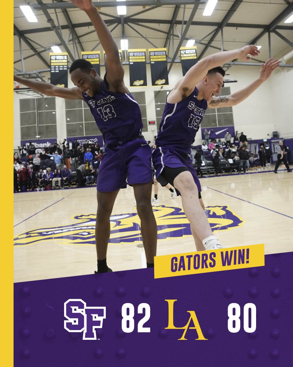 SF State Men’s Basketball tweet media