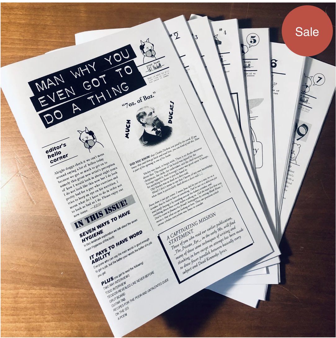 achewood's tweet photo. You spoke. Then a bunch more of you spoke. Then I kind of half listened. New button set! Link in bio. Ships free. Plus $10 off zine sets, and 40% off all posters when you order 2 or more! FREE shipping over $75, no code. Shipping every day! Holiday order deadline is tomorrow! https://t.co/rtHokp2OST