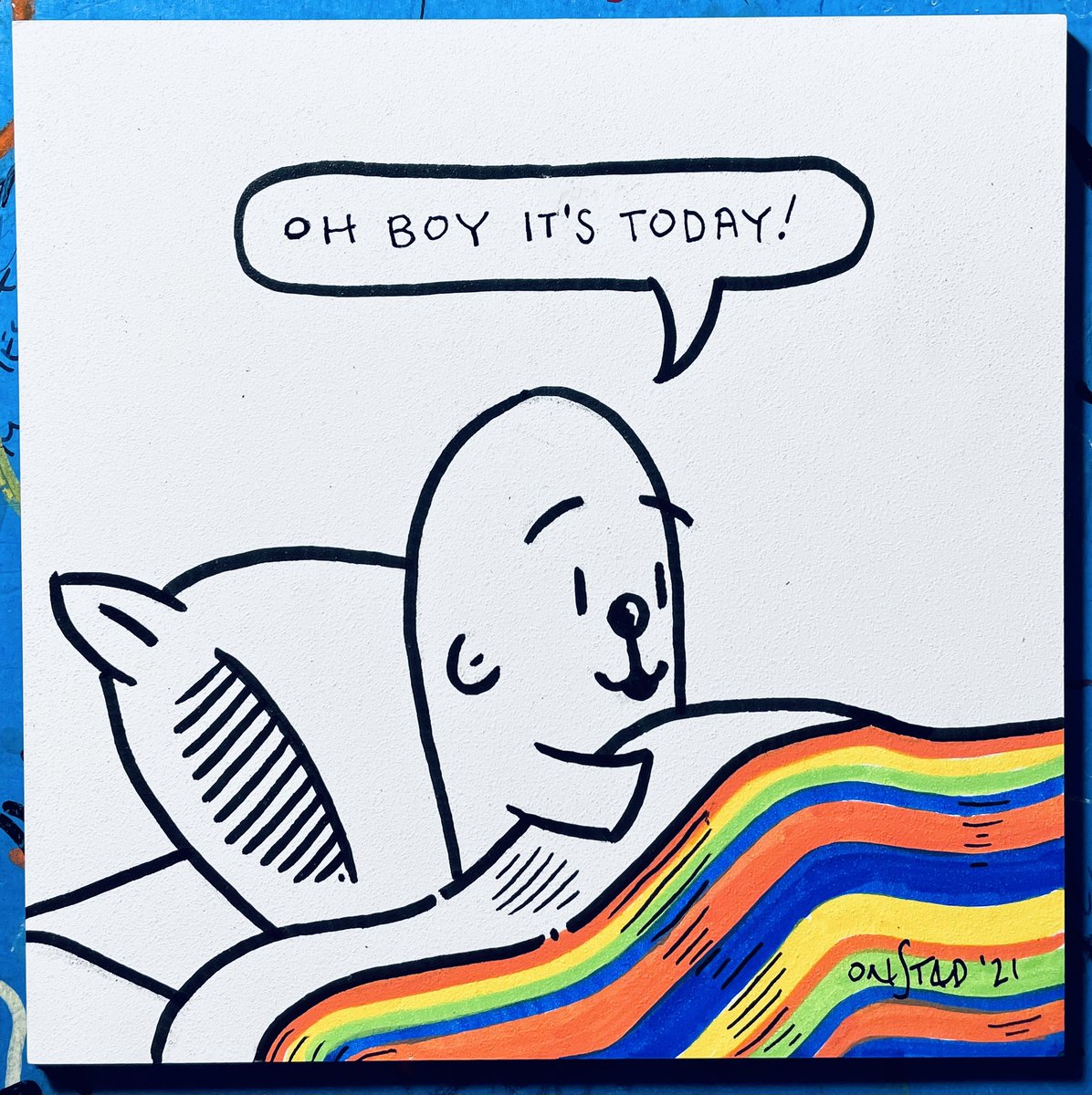 achewood's tweet photo. You spoke. Then a bunch more of you spoke. Then I kind of half listened. New button set! Link in bio. Ships free. Plus $10 off zine sets, and 40% off all posters when you order 2 or more! FREE shipping over $75, no code. Shipping every day! Holiday order deadline is tomorrow! https://t.co/rtHokp2OST