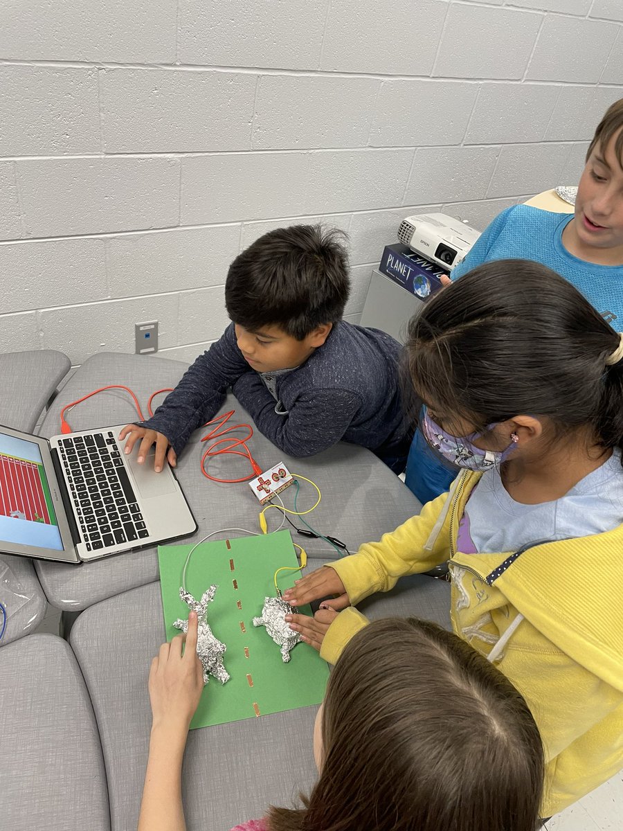 MrsKennyPRS's tweet image. What an awesome week of celebrating #CSEdweek2021 with @makeymakey and @scratch! @pikeroadschools