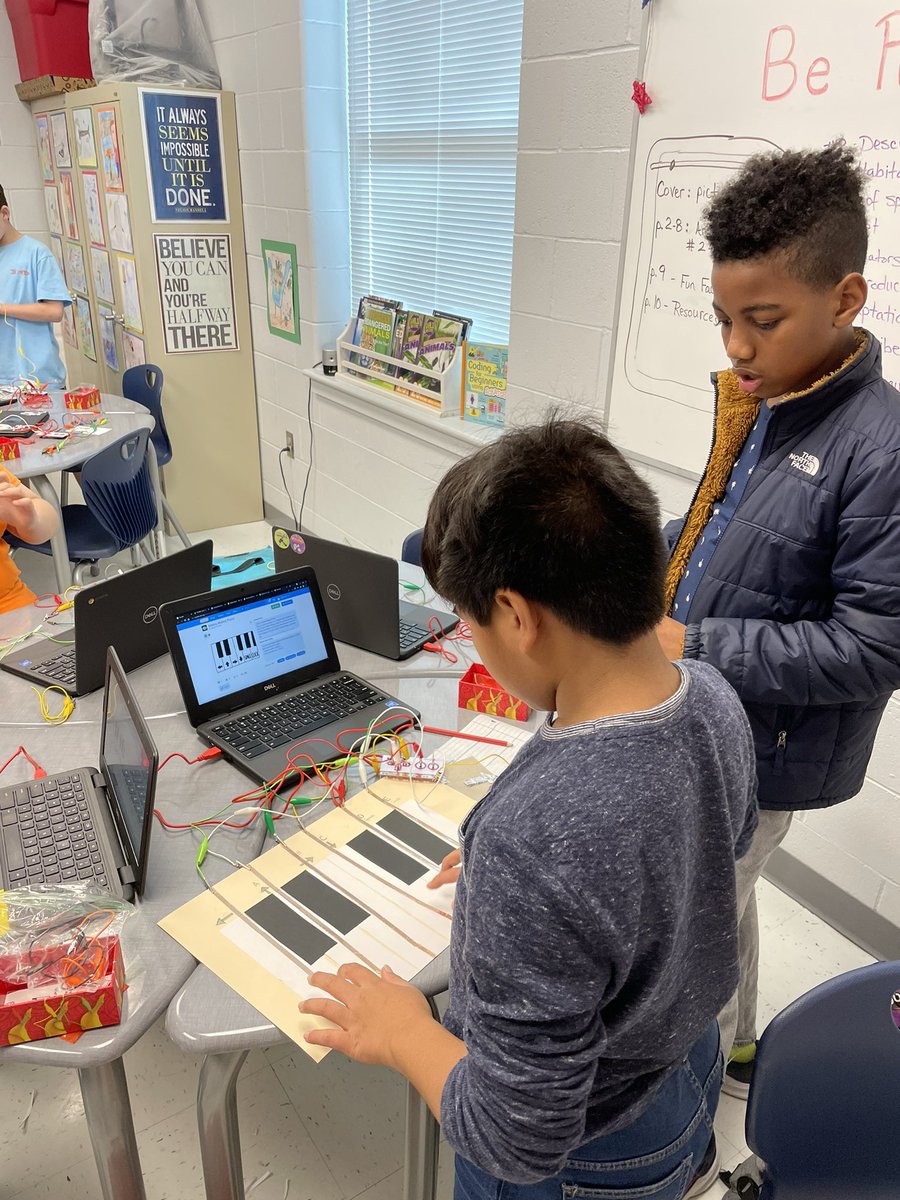 MrsKennyPRS's tweet image. What an awesome week of celebrating #CSEdweek2021 with @makeymakey and @scratch! @pikeroadschools