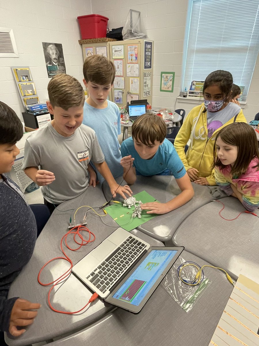 MrsKennyPRS's tweet image. What an awesome week of celebrating #CSEdweek2021 with @makeymakey and @scratch! @pikeroadschools