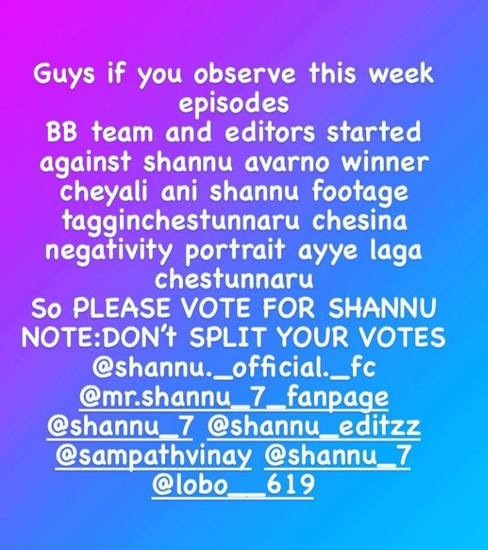 Siri_official_'s tweet photo. Place vote for shannu
Stop negative #stoptargettingshannu https://t.co/tkZ0o7f0jq