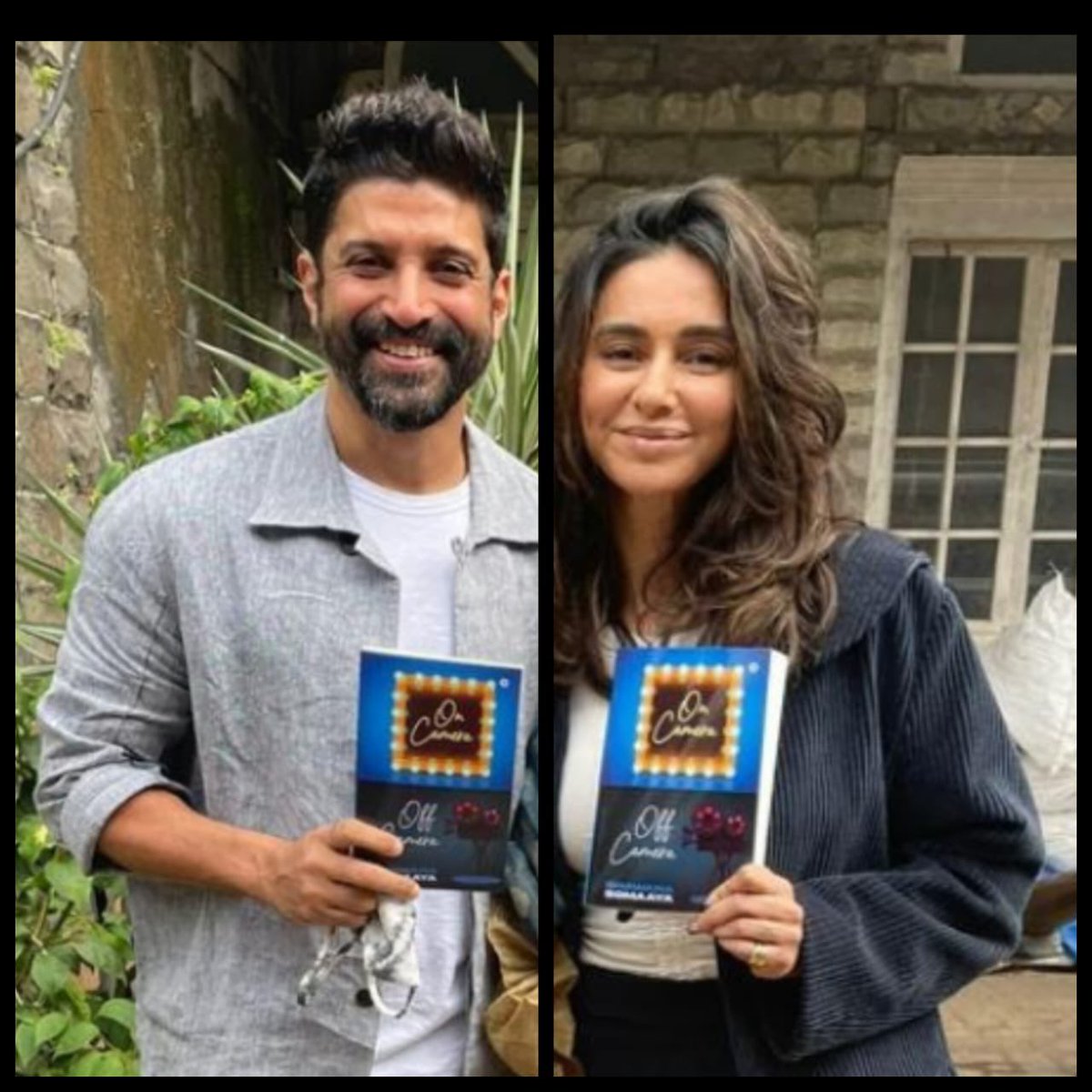 bhawanasomaaya's tweet image. @FarOutAkhtar @shibanidandekar #OnCameraOffCamera.
#cinema #books #life #journey @notionpress  @amazonbooks  @Flipkart