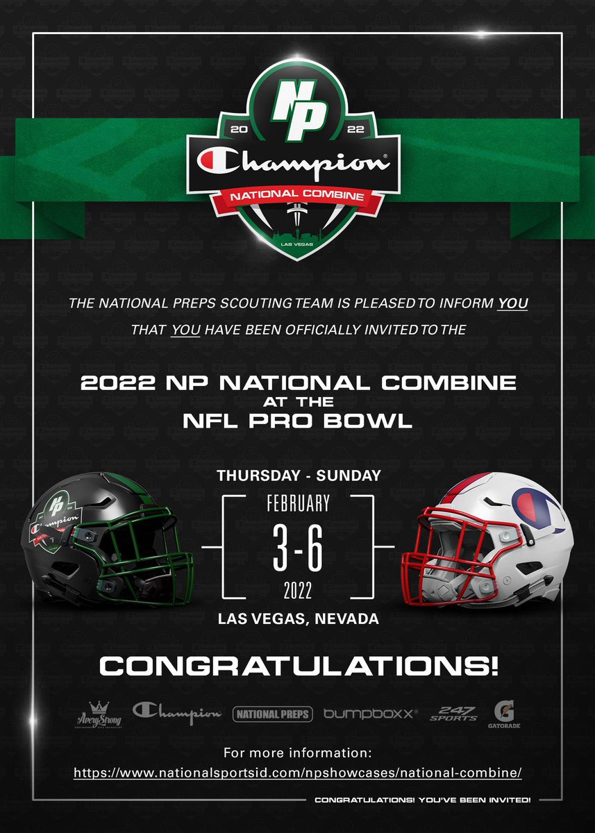 Honored to have received an official invite. Thank you <a href="/PGregorian/">Paul Gregorian</a>. <a href="/JonesDru/">Coach Dru Jones</a> @DrMayne_ <a href="/kanuch78/">Powerhouse Training - UT</a>