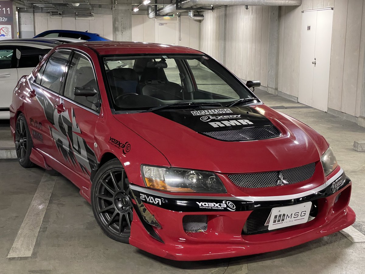 ランエボ7買取させて頂きました‼️ みんな大好きワイスピカラー