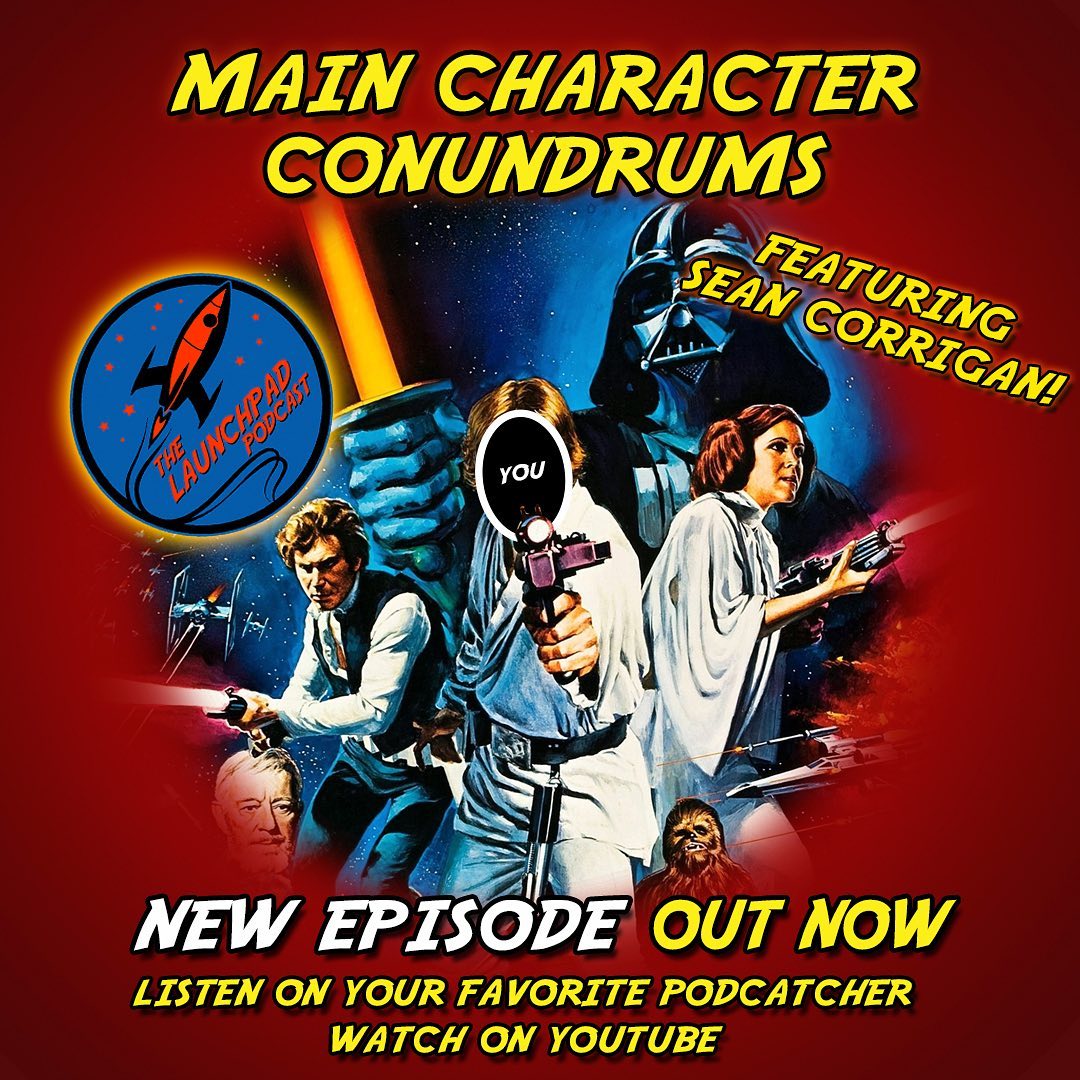 launchpadpod's tweet image. Matt’s Dad joins us to discuss what movies would be like if WE were the main characters! Listen what we think here soundcloud.com/user-7090288/m… or on your favorite podcatcher!

#launchpadpod #pulpculture #starwars #batman #johnwick #homealone #theshining #harrypotter #movies #dadjokes