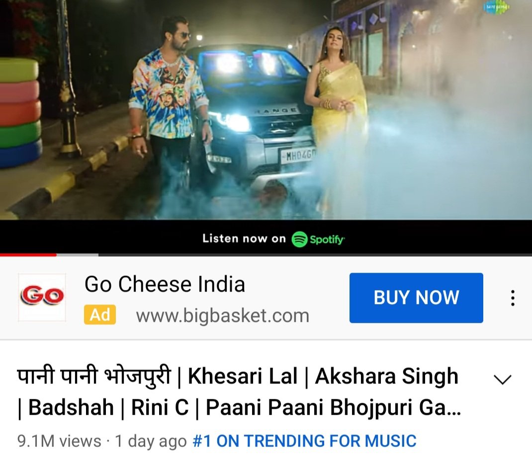 CIWebstudio's tweet photo. Amazing 9M views already and trending at no 1.
Very happy moment for all of us

@AKSHARASINGH1 https://t.co/rlmNztgi93