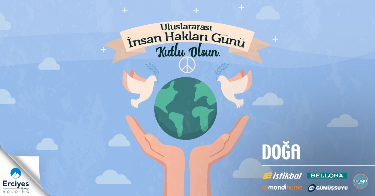 Her insan doğduğu günden itibaren özgür ve eşittir.
Dünya İnsan Hakları Günü kutlu olsun!

#İnsanHaklarıGünü #DoğaMağazaları