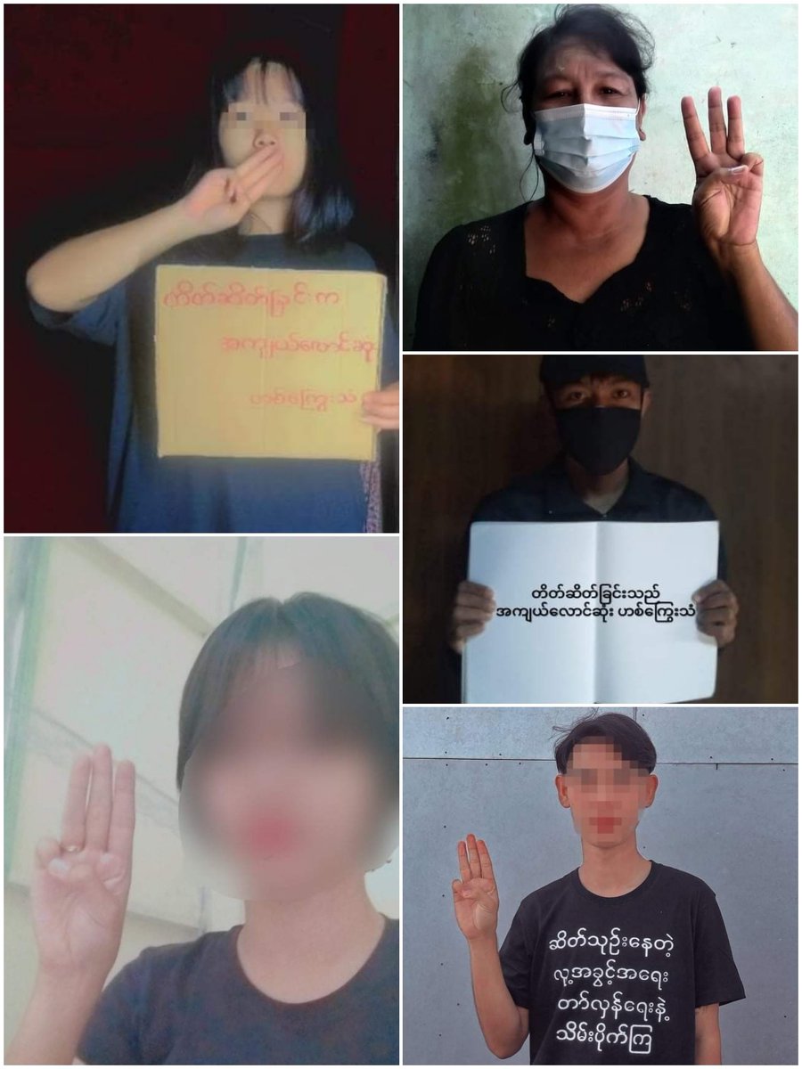 ZweMan98614292's tweet photo. #SilentStrike campaign of pro-democracy people in HumanRight Day.
#OurCityOurRules 
#Dec10Coup 
#WhatsHappeningInMyanmar https://t.co/X6RRJWn74L