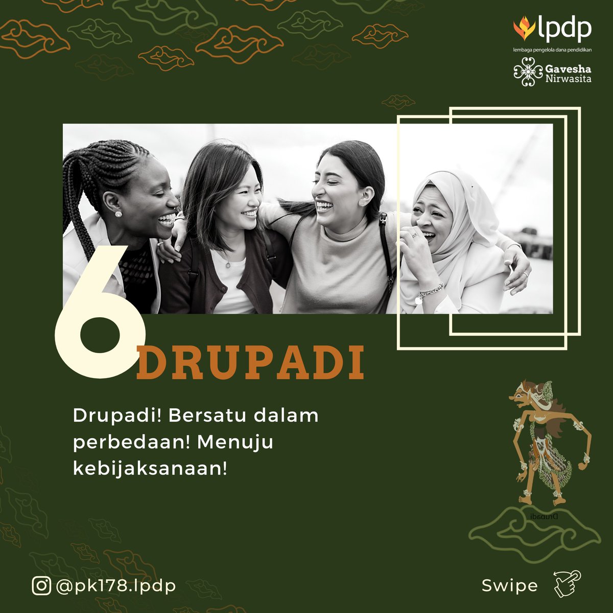 erlityas's tweet photo. menjadi fondasi kemerdekaan bangsa. Persatuan ini masih harus terus ditegakkan guna memajukan tanah air tercinta.

Karena bersatu kita teguh, bercerai kita runtuh.

@lpdp_ri 
#EmbraceDiversity
#TegakkanToleransi
#DiriUntukNegeri
#IndonesiaTangguhIndonesiaTumbuh
#AkuPastiMengabdi https://t.co/GQKzQfvfsn