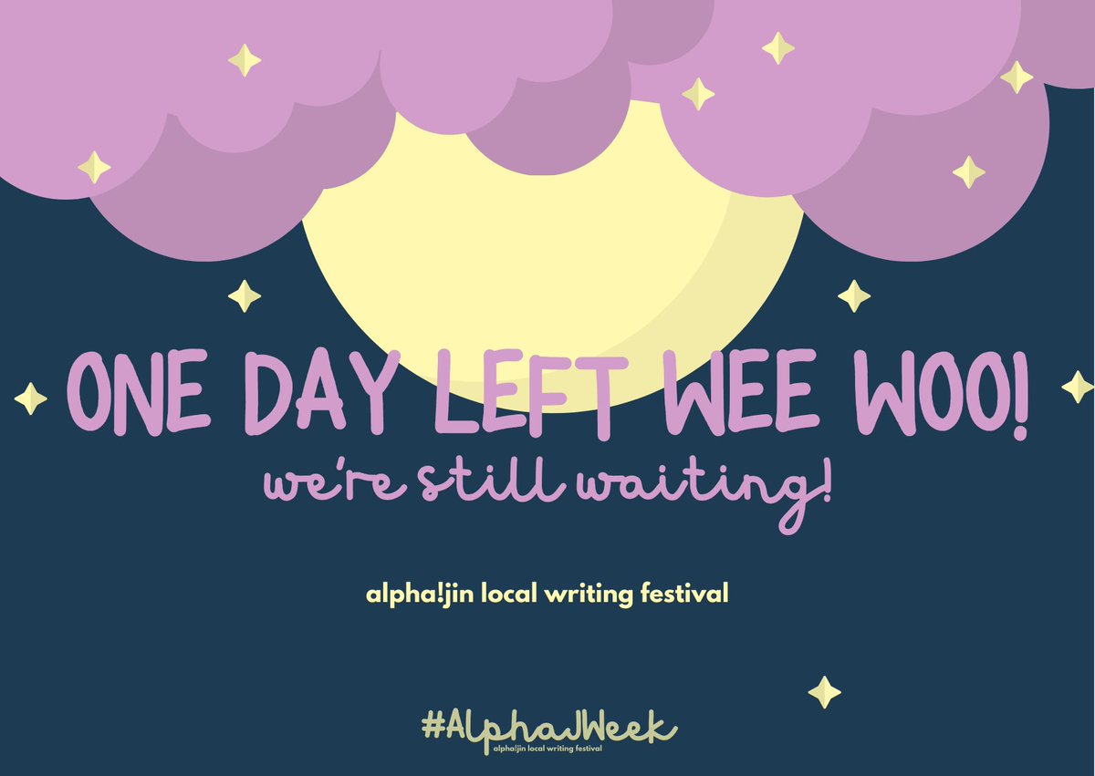 RJRmenfess's tweet photo. Sore~ π
Karya kamu masih kita tunggu sampai besok loh! Jangan lupa mention dan sertakan #AlphaJWeek supaya tulisan kamu bisa kami kumpulkan ya. Terima kasiih! πΉπ¨ https://t.co/HyxoESMgcd