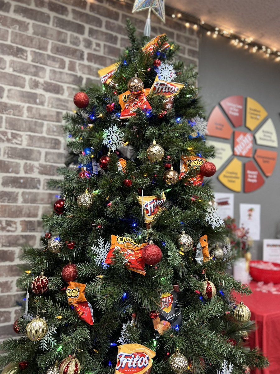 6952HD's tweet photo. @6952HD celebrating with our associates! Elf on the shelf winners- Stockings hung-Tree 🌲 trimmed with treats! #tistheseason #holidays #JustTheStart https://t.co/cWTEOFL29H