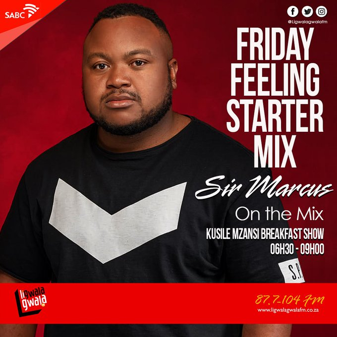 realMadumane's tweet photo. @ligwalagwalaFM FAMILY #WeekendFeelingStarterMix now playing on Kusile Mzansi Breakfast Show by @Sir_MarcusSA Gemu Finest Dj 

#Anginamona here it 👇is download it &amp; enjoy #WFSM 

https://t.co/yfoF5Rem1t  iyash'inumberBaba
💃🎧🎼🎹🎺🎷🕺 https://t.co/cCWZWBbAf9