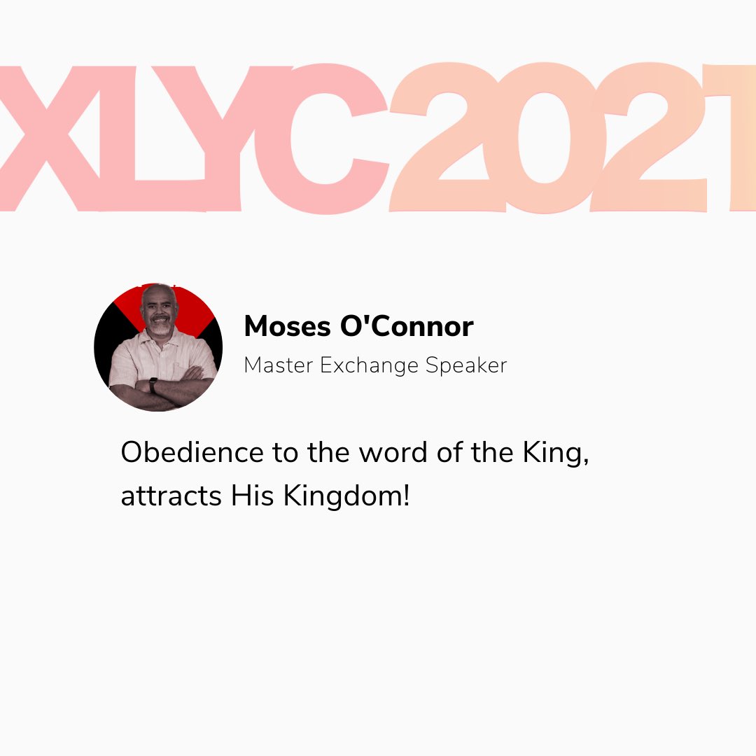 xlyconf's tweet photo. We were so blessed to have Pastor Moses O’Connor speak on the theme of conference this year; Kingdom Come. 

He took us back to 1 Kings 17:10-16 and reminded us of the importance of obedience when the Lord speaks. https://t.co/NHf0x6bCYO
