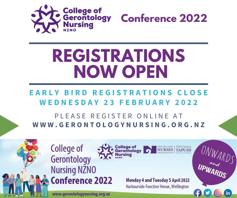 Registration is now open!
Come and join at us at the conference ☺
#absolutelypositivelygerontology