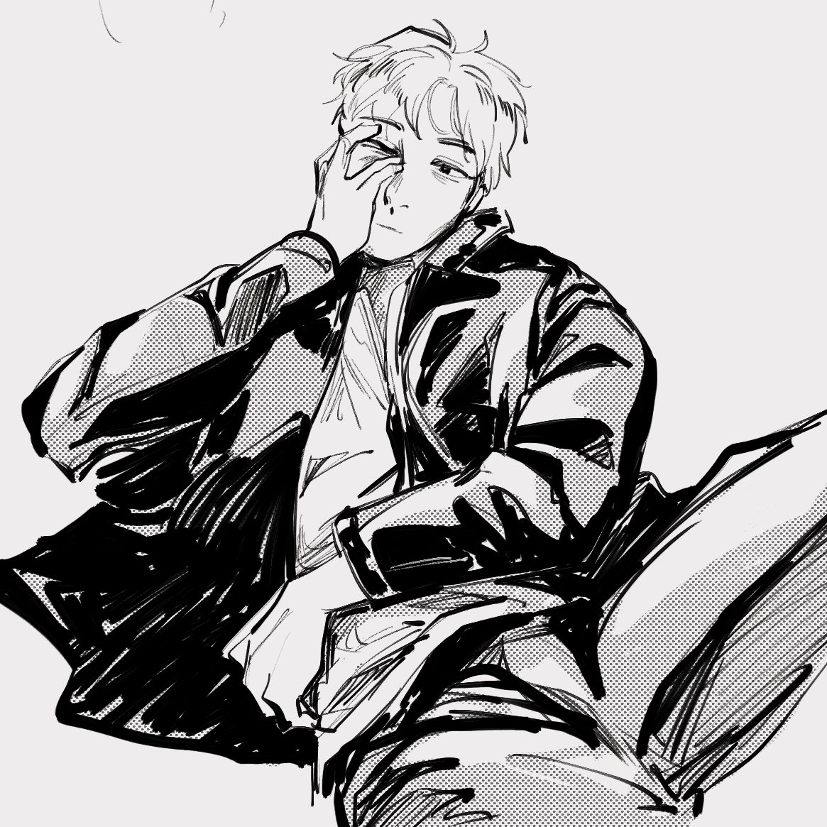 some jongkook in fun outfit photo studies