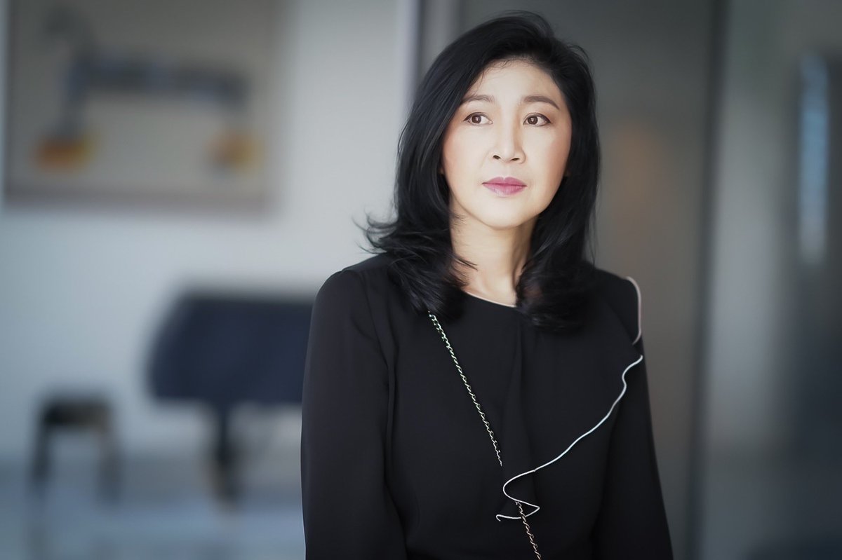 Yingluck Shinawatra tweet media