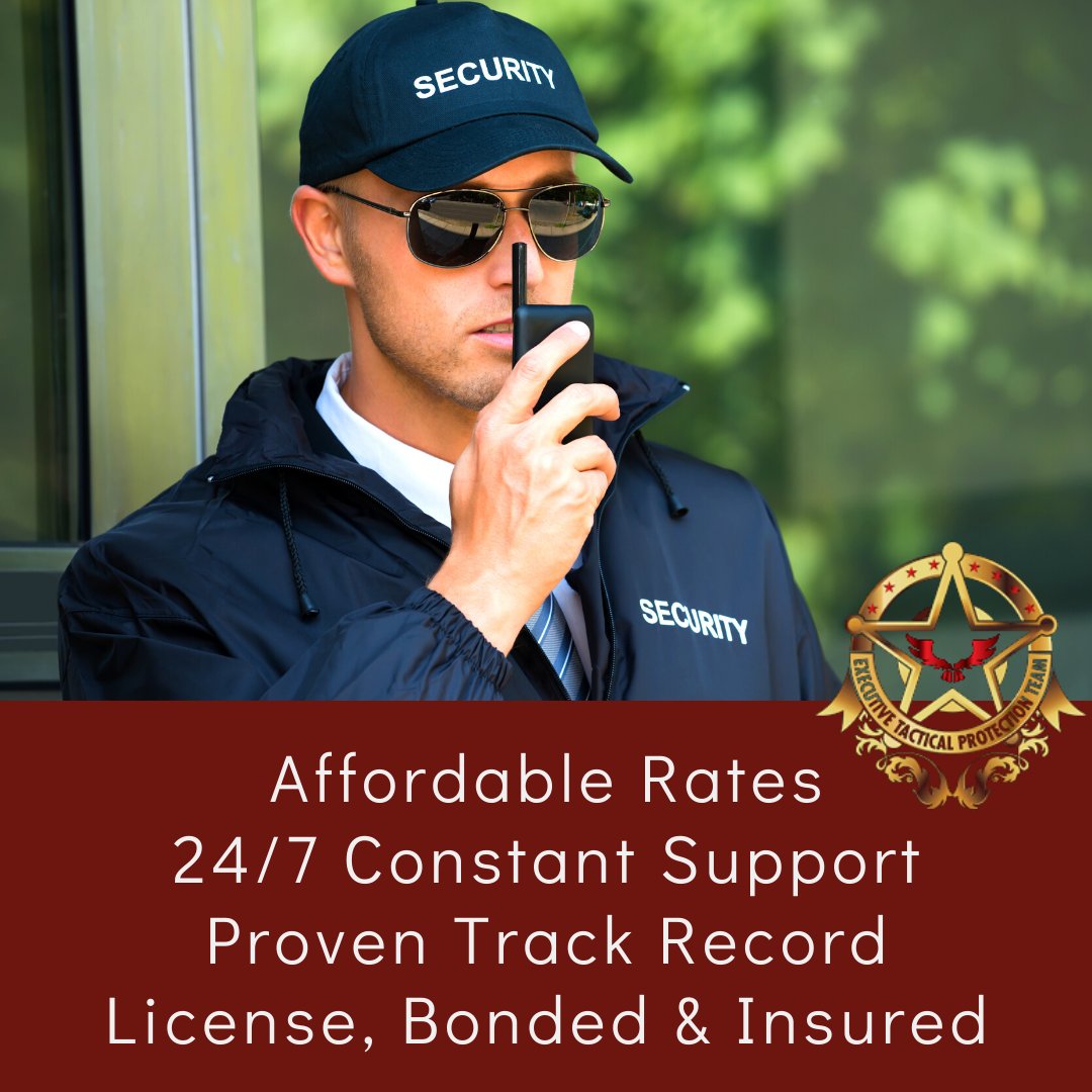 We can’t guarantee your Safety - mailchi.mp/b97aaf7d5eeb/w…. Times are tough and today, more than ever, it's important to take care of your assets!
Executive Tactical Protection Team can help you in Los Angeles Greater Area

#armedsecurity #ETPT #antelopevalley #losangelesservices