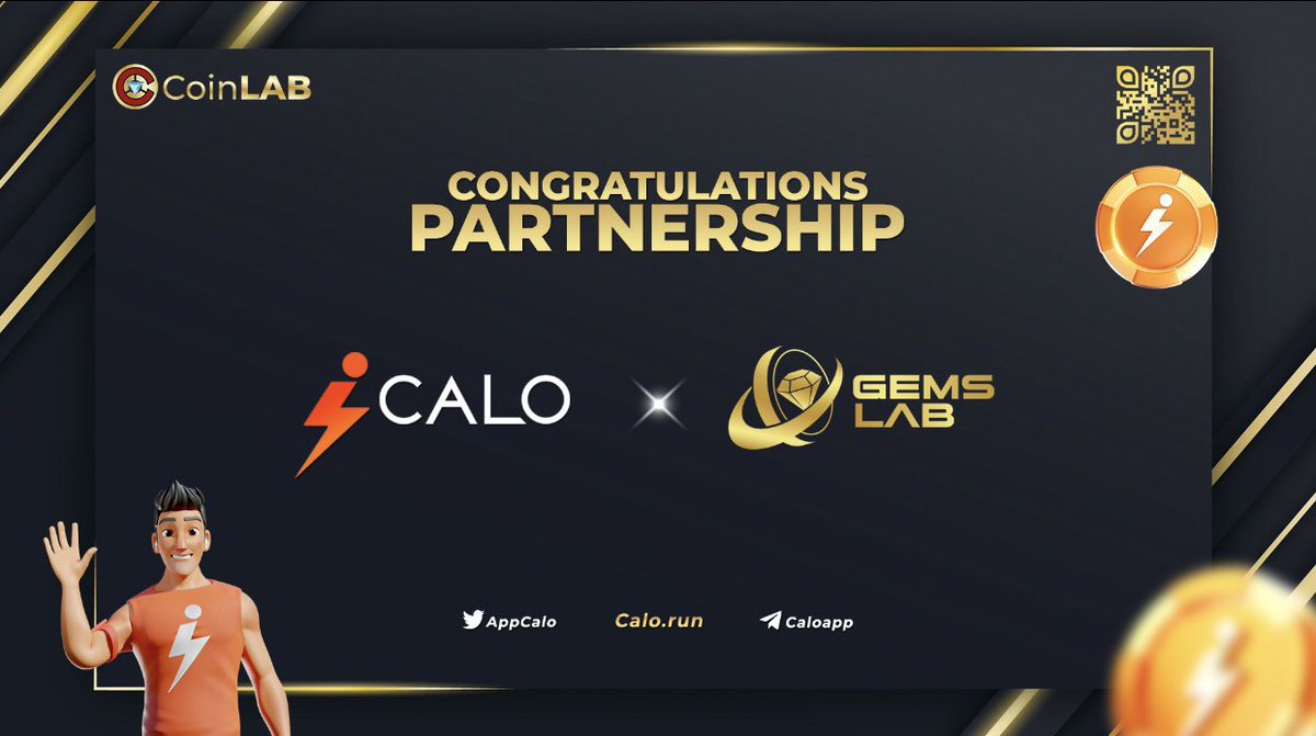 DannyL97329's tweet photo. A partnership has just been formed by @AppCalo and @gemslabventures , congratulations 🥳🎉
-#GemLab is incubating hyper potential blockchain projects with in-depth research, human-focused approach and value investing strategy.
@CoinLAB_Offi @CoinLAB_GG #CALO https://t.co/myXG2zRhGz