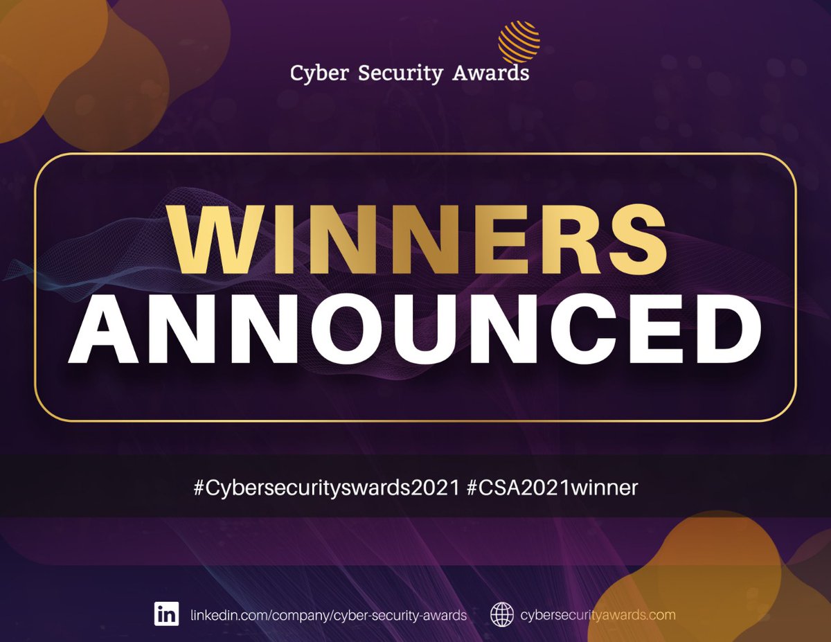 Cyber Security Awards tweet media