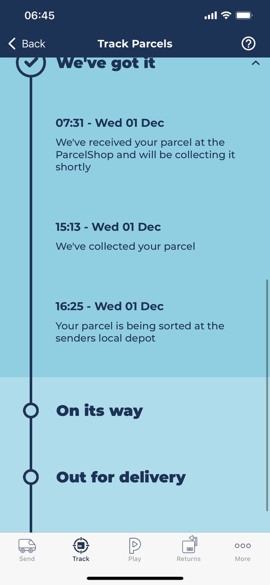 BekiSandalls's tweet photo. @Hermesparcels can you explain why my parcel is a two day delivery but you have had it since the 2st December?? https://t.co/5ElBfFedo3