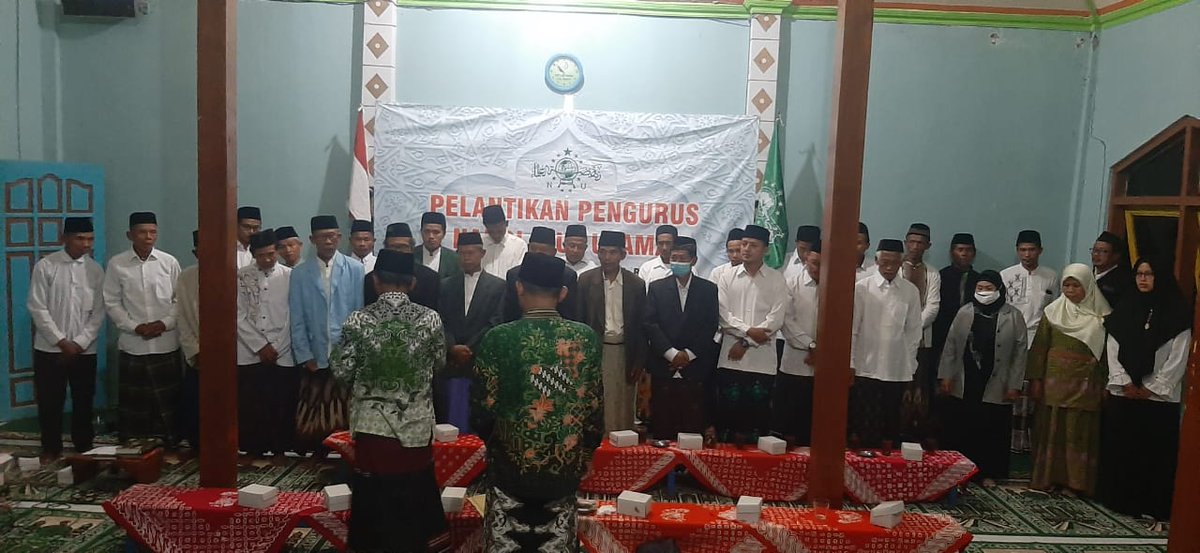 Pelantikan pengurus  NU ranting kemranggen
Bruno, Purworejo.