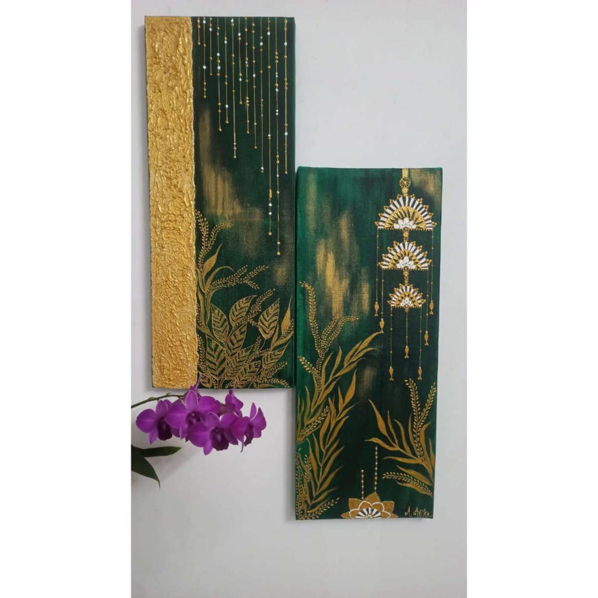 avikoart's tweet photo. #avikoart #pune #maharashtra #jodhpur #rajasthan #golden #authentic #chanelier #decor #green #art #livingroom #2piece #abstract #wind #windchime #random #royal #look #festive #diwali #gift #artforsale #renovation https://t.co/3s9cdZ5y9f