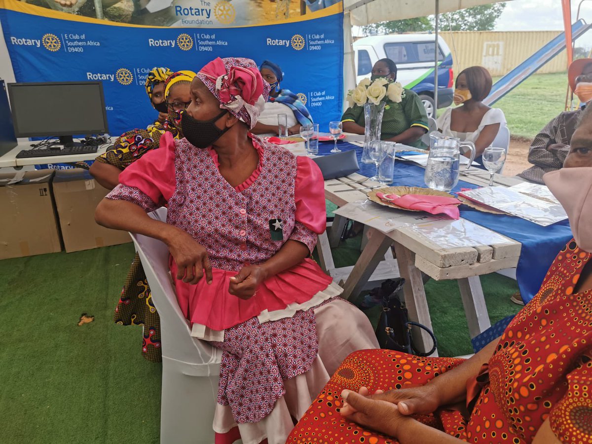 SesegoFound's tweet photo. Welcome everyone to the 2021 EDC Empowerment Training Mathibestad Graduation Ceremony. Today we come together to celebrate our ECD’s trainees, staff &amp; community - a moment in our collective history where we pay tribute to the many achievements under very challenging conditions. https://t.co/vfX9e0hZHP