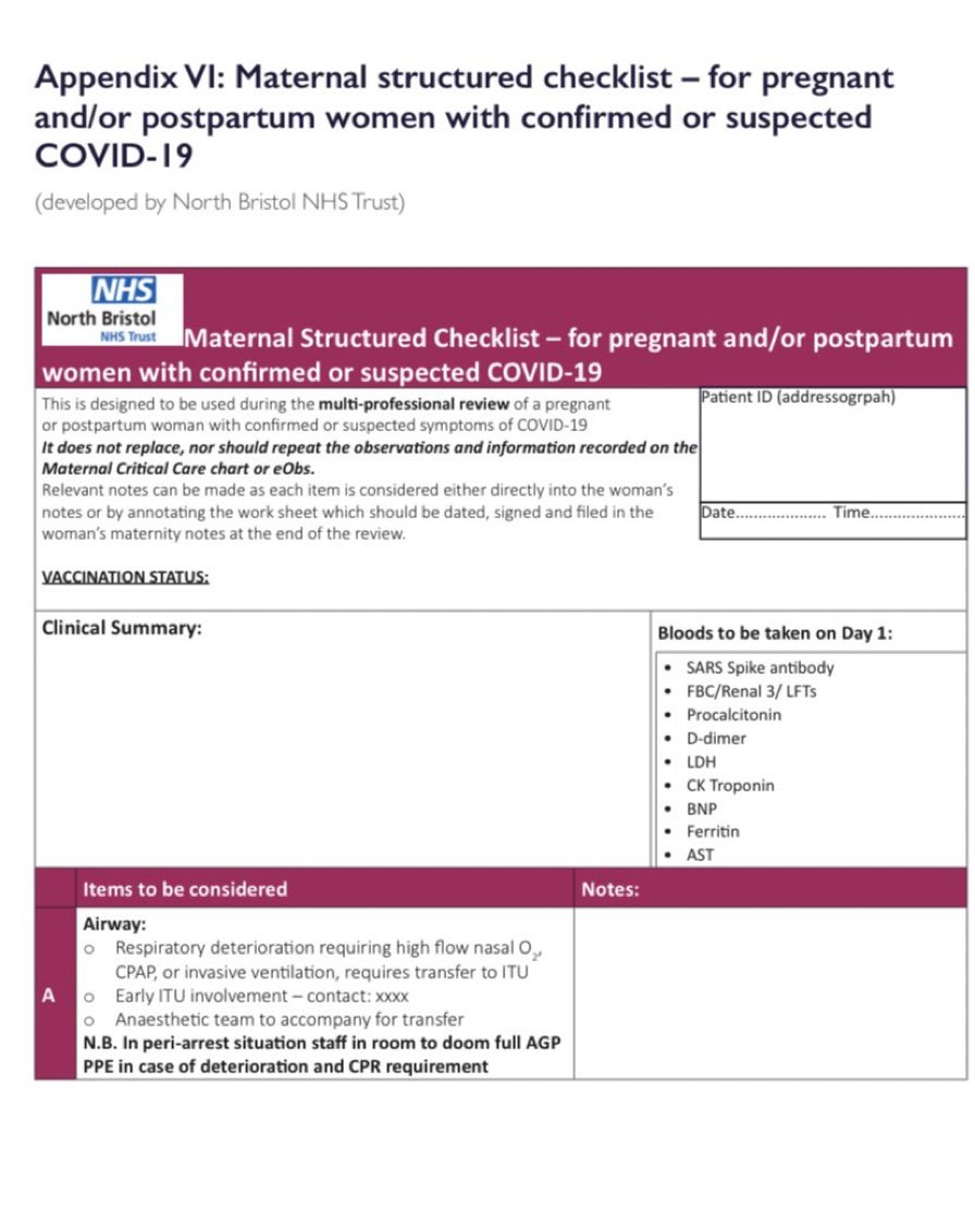 Proud to be working in such a great unit…fantastic tool to use when caring for patients with suspected or confirmed COVID-19. Now on the RCOG website, please share <a href="/neilajryan/">neil ryan</a> <a href="/NorthBristolNHS/">North Bristol NHS Trust</a> <a href="/krcornthwaite/">Katie Cornthwaite</a> <a href="/drstephenobrien/">Stephen O'Brien</a> <a href="/danyabakhbakhi/">Danya Bakhbakhi</a> <a href="/lkirky1/">Lisa Griffiths</a> <a href="/BurdenChristy/">Christy</a> <a href="/cwhyau/">Christopher Yau</a>