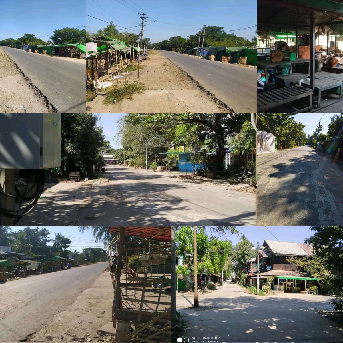 SaveMM99's tweet photo. "Occupy back the silenced Human Rights with Revolution",Civilians in Khayan tsp,Yangon division are participating #SilentStrike and joining #BlackCampaign to protest against Genocidal Military Coup. May the world hear our loudest cries through silence.
#OurCityOurRules
#Dec10Coup https://t.co/ioPR542xLH