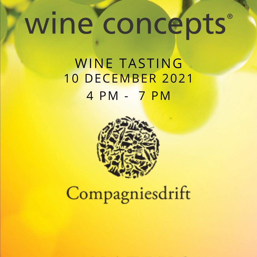 <a href="/Compagniesdrift/">Compagniesdrift Wine</a> tasting today! See you in a bit 🤩

#wine #lovewine #wineconceptsnewlands #winetasting
