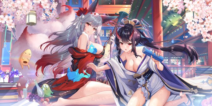 #幻书启世录 之前给幻书启世录画的宣传,这么良心的游戏咋就关服了,哎 