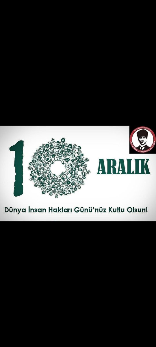 #10aralıkinsanhaklarıgünü kutlu olsun 🎉