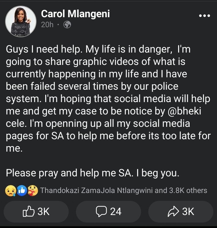msana_tafane's tweet image. Someone is crying for your help. I took the screenshot but for full information you can search on Facebook

Teko Modise MaNgwabe #TheRiver1Magic Drake x Ye #Uthandonesthembu Babes Wodumo